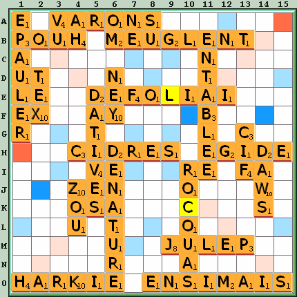 Grille de jeu