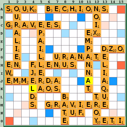 Grille de jeu