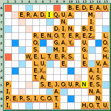 Grille de jeu