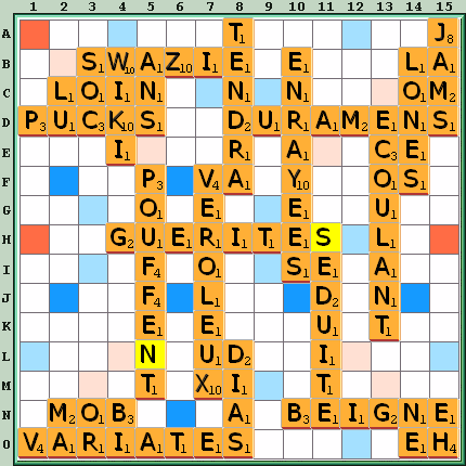 Grille de jeu