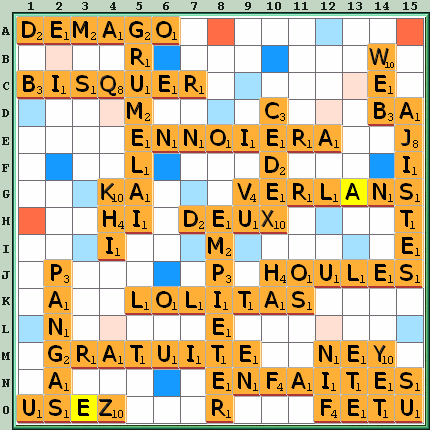 Grille de jeu