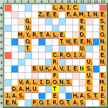 Grille de jeu
