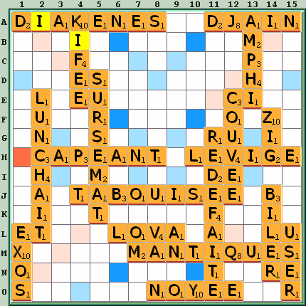 Grille de jeu