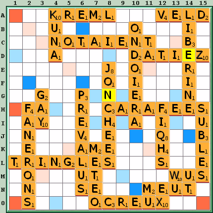 Grille de jeu