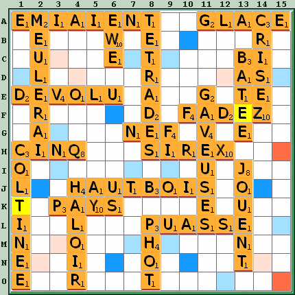 Grille de jeu