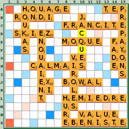 Grille de jeu