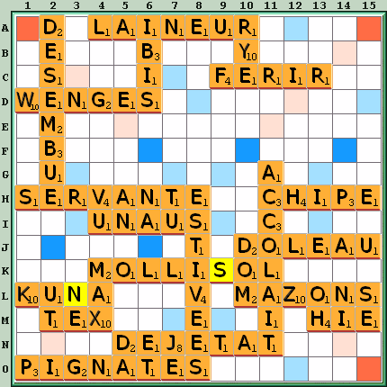 Grille de jeu