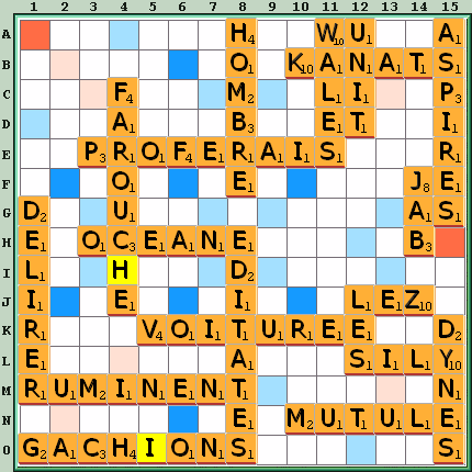 Grille de jeu