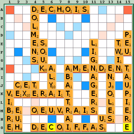 Grille de jeu