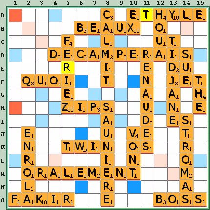 Grille de jeu