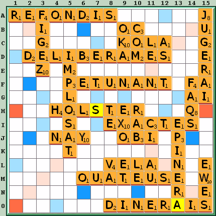 Grille de jeu