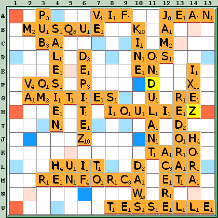Grille de jeu