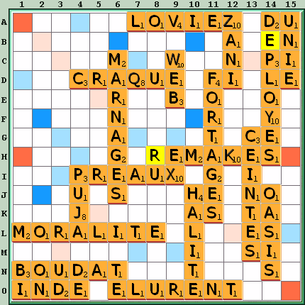 Grille de jeu