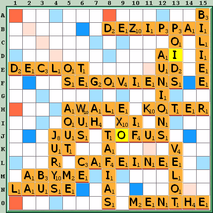 Grille de jeu
