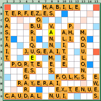 Grille de jeu