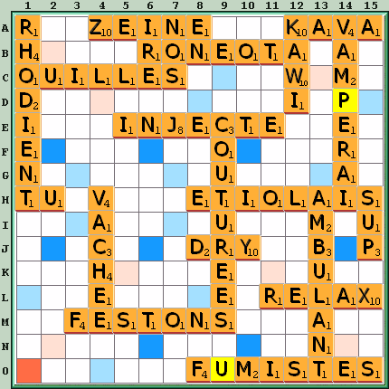 Grille de jeu