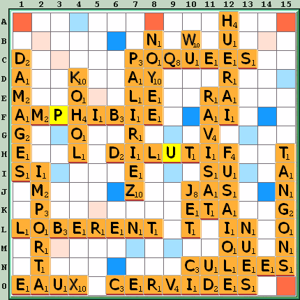 Grille de jeu