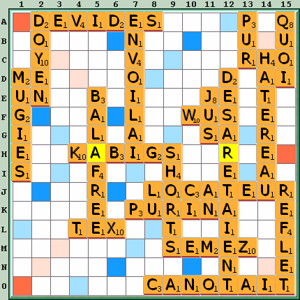 Grille de jeu