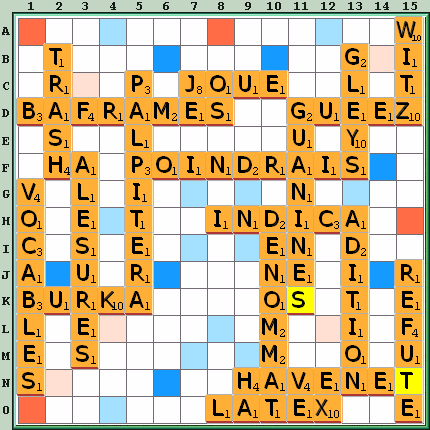 Grille de jeu