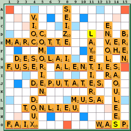 Grille de jeu