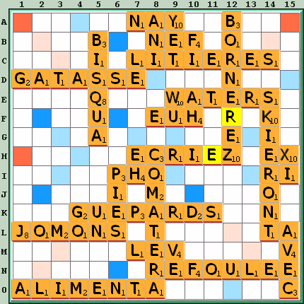 Grille de jeu