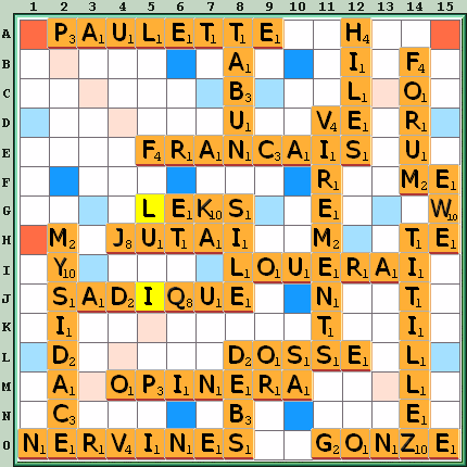 Grille de jeu