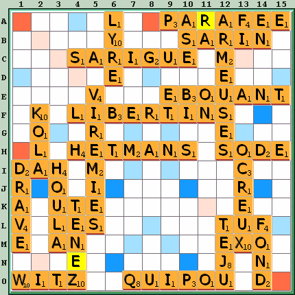 Grille de jeu