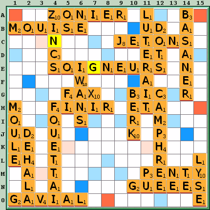 Grille de jeu