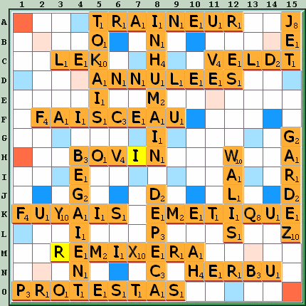 Grille de jeu