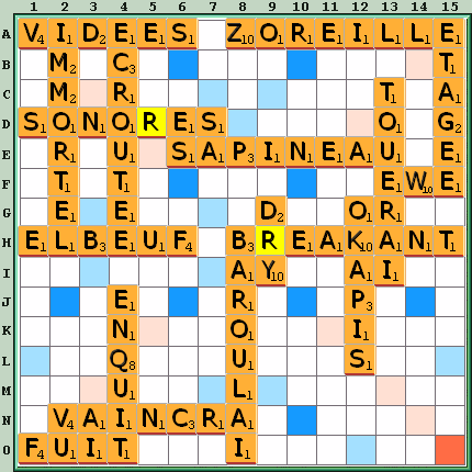 Grille de jeu