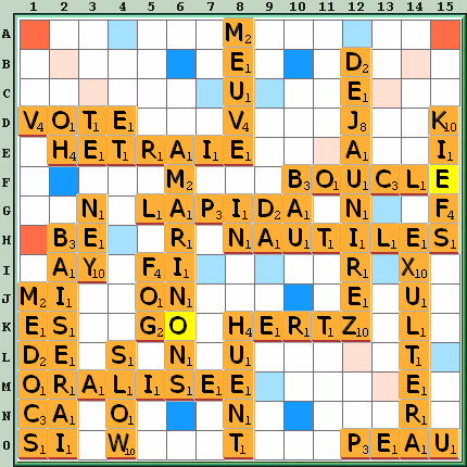 Grille de jeu