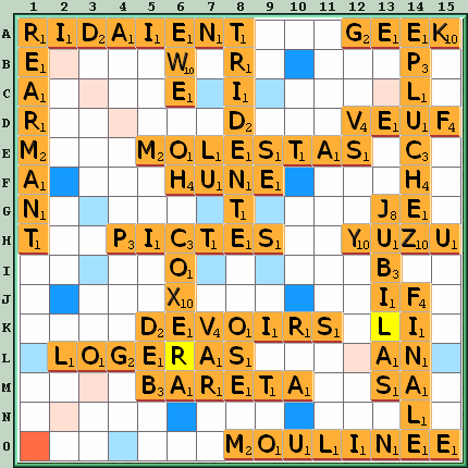 Grille de jeu