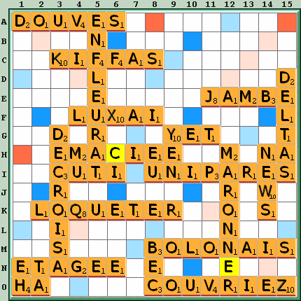 Grille de jeu