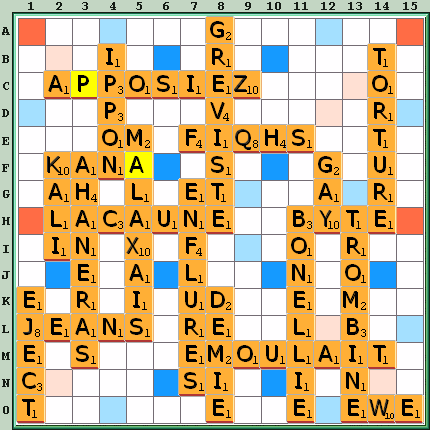 Grille de jeu