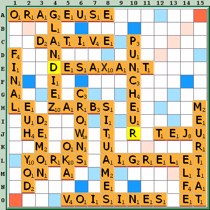 Grille de jeu