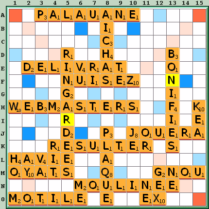 Grille de jeu