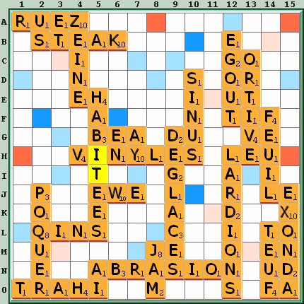Grille de jeu