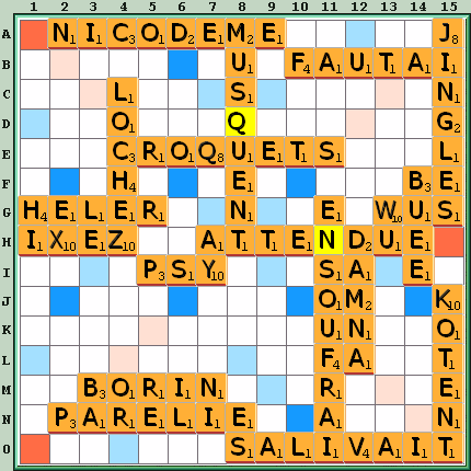 Grille de jeu