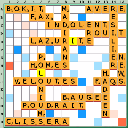 Grille de jeu