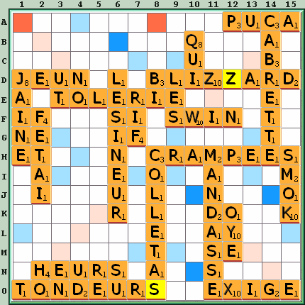 Grille de jeu