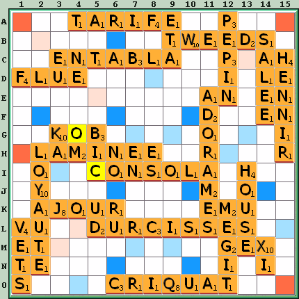 Grille de jeu