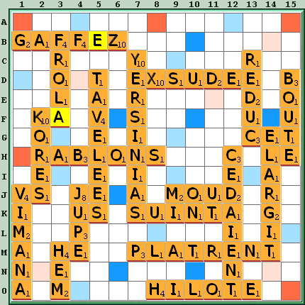 Grille de jeu