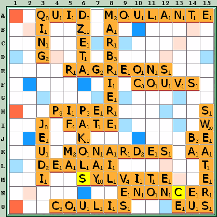 Grille de jeu