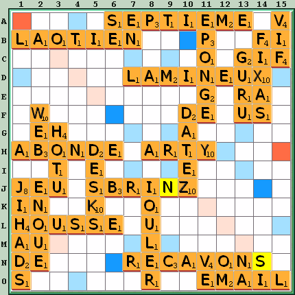 Grille de jeu