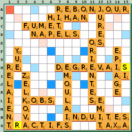 Grille de jeu