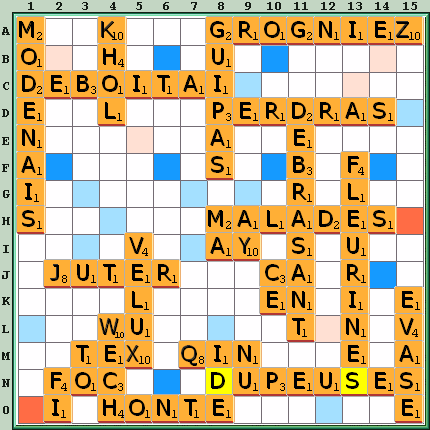 Grille de jeu