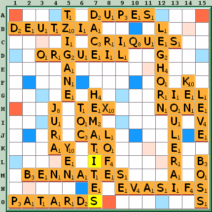 Grille de jeu