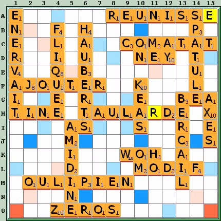 Grille de jeu