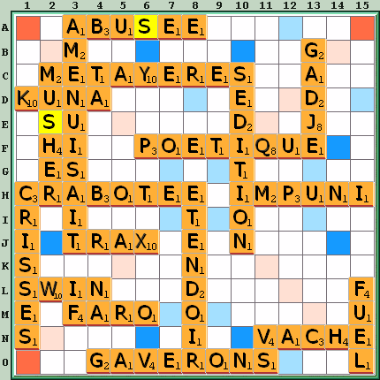 Grille de jeu