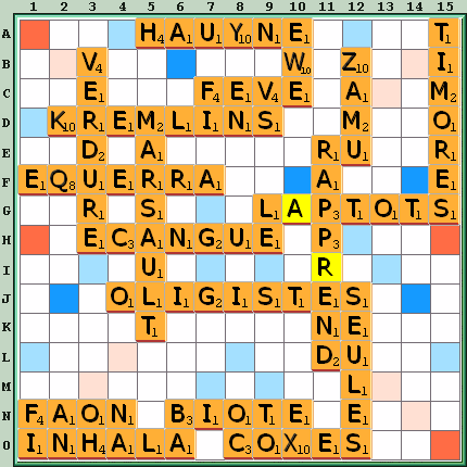 Grille de jeu